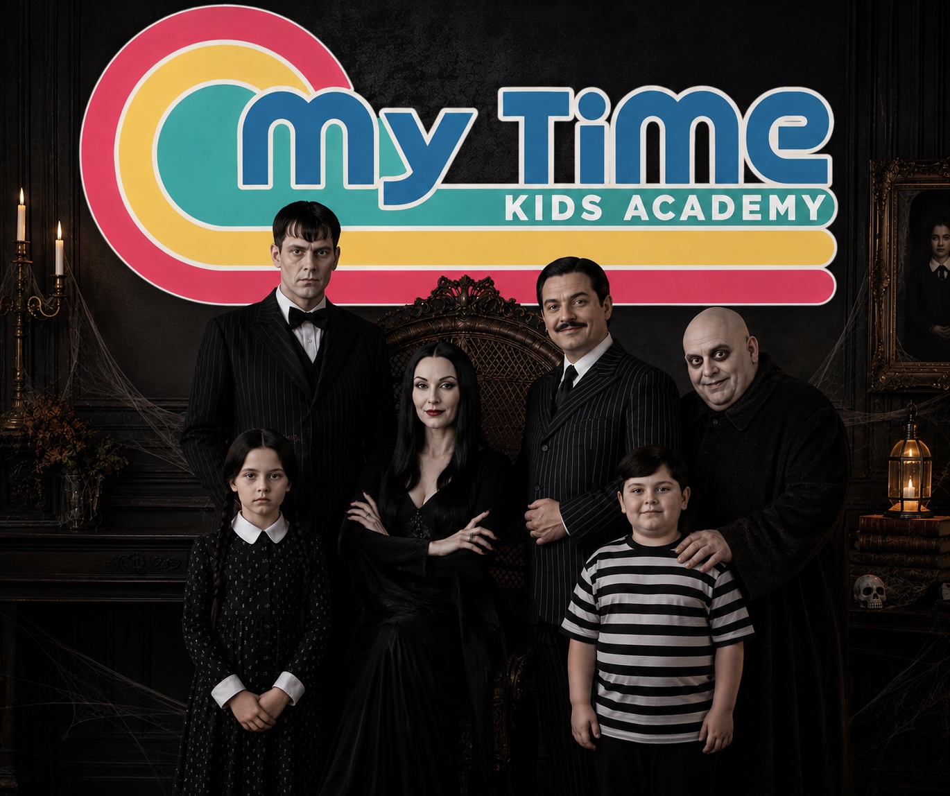 My Time Kids Academy Addams Family Promo
